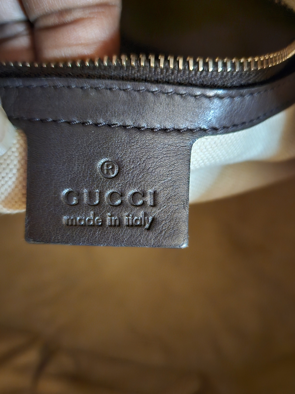 Gucci Coated Canvas Boston W/ Strap - Picture 9 of 10